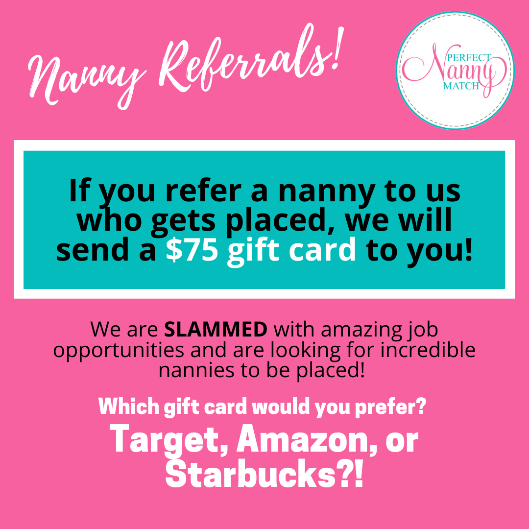 Nanny Referral Program! - Perfect Nanny Match - 10