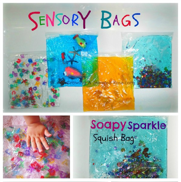 100 Things You Can Buy From the Dollar Tree and Use in Play - Perfect Nanny Match - sensory_bags_play_33